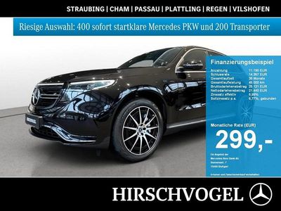 Metalliclack obsidianschwarz m Gebraucht 2020 Mercedes EQC400 AMG line SUV | 32.630 € (Fairer Preis)
