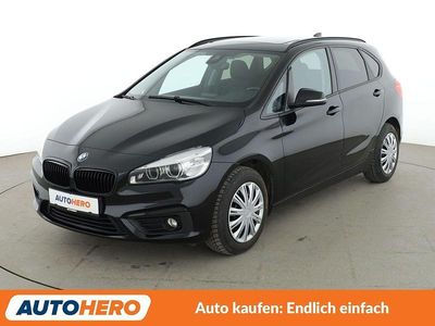 Gebraucht BMW 216 Active Tourer Advantage 102 PS (75 kW) 2016 Schwarz Van / Kleinbus