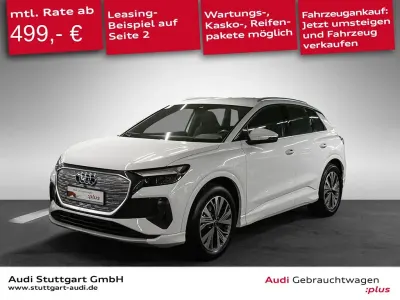 Gebraucht Audi Q4 e-tron S-Line 150 kW (204 PS) 2023 Gletscherweiß metallic SUV