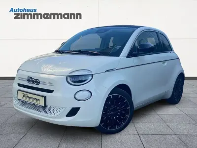 Neu Fiat 500C La Prima 65 PS (47 kW) 2026 Weiss Cabrio