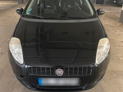 Gebraucht Fiat Grande Punto 2008 Schwarz Kleinwagen