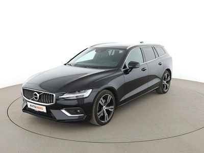 Gebraucht Volvo V60 Inscription 197 PS (144 kW) 2021 Schwarz Kombi