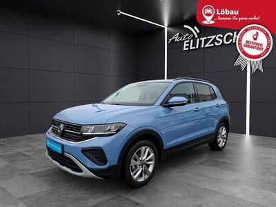 Gebraucht VW T-Cross Life 95 PS (69 kW) 2024 Clear blue metallic SUV