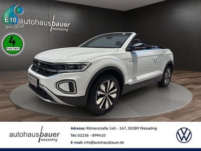 Neu VW T-Roc Cabriolet Goal 116 PS (85 kW) 2025 Pure white Cabrio