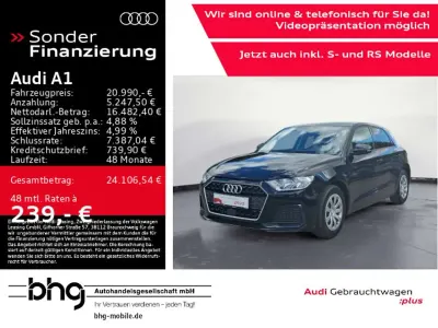 Gebraucht Audi A1 Sportback Advanced 116 PS (85 kW) 2025 Mythosschwarz metallic Kleinwagen
