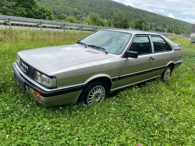 Używany Audi Coupé 90 KM (66 kW) 1986 Szary Coupe