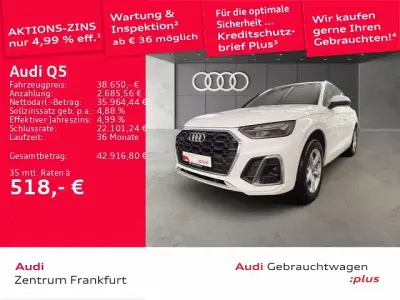 Brugt Audi Q5 S-Line 367 HK (269 kW) 2022 Hvid SUV