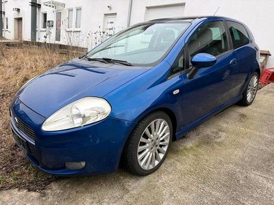 Gebraucht Fiat Punto 120 PS (88 kW) 2008 Blau Kleinwagen