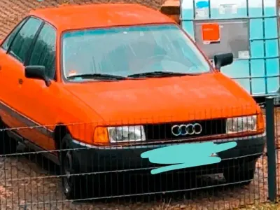 Brugt Audi 80 75 HK (55 kW) 1990 Rød Sedan