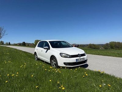 Usata VW Golf VI Style 122 CV (89 kW) 2011 Bianco Utilitaria