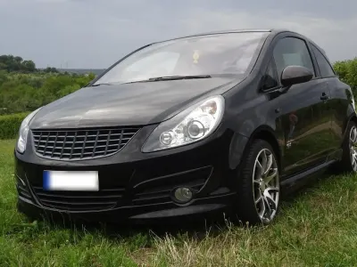 Gebraucht Opel Corsa 150 PS (110 kW) 2009 Schwarz Kleinwagen