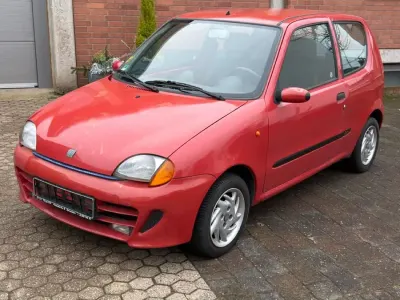 Gebraucht Fiat Seicento 54 PS (39 kW) 2000 Rot Kleinwagen