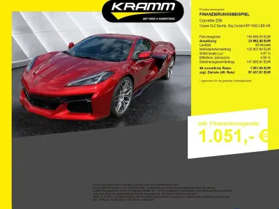Neu Corvette Z06 646 PS (475 kW) 2025 Rot Coupé