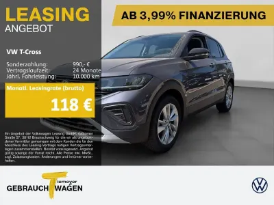 Gebraucht VW T-Cross Goal 95 PS (69 kW) 2025 Grau SUV