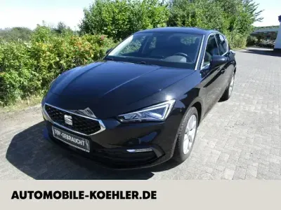 Gebraucht Seat Leon Style 116 PS (85 kW) 2021 Midnight schwarz (metallic) Limousine
