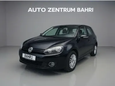 Gebraucht VW Golf VI Trendline 105 PS (77 kW) 2010 Schwarz Kleinwagen