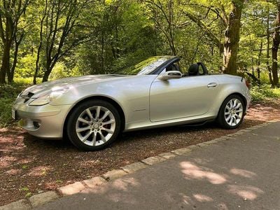 Gebraucht Mercedes SLK200 163 PS (119 kW) 2004 Silber Cabrio