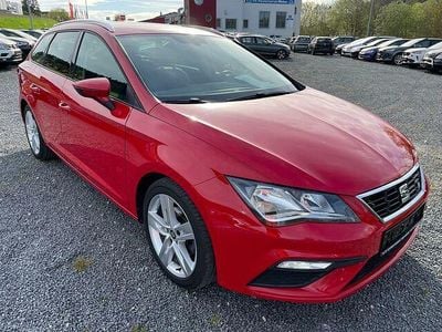 Usata Seat Leon ST Beats 150 CV (110 kW) 2020 Rosso Station wagon