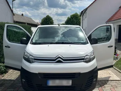 Gebraucht Citroën Jumpy 122 PS (89 kW) 2016 Weiß Van / Kleinbus