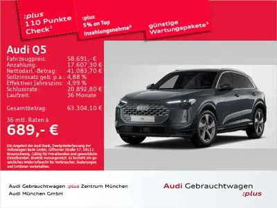 Używany Audi Q5 Ambiente 204 KM (150 kW) 2025 Szary SUV