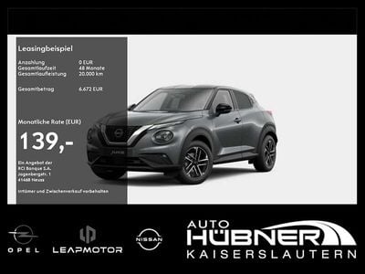 Neu Nissan Juke N-Connecta 114 PS (83 kW) 2025 Schwarz SUV