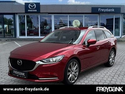 Gebraucht Mazda 6 Sports-Line 165 PS (121 kW) 2022 Soul red crystal Kombi