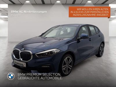 Second-hand BMW 118 136 CP (100 kW) 2023 Albastru Hatchback