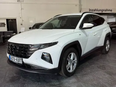 Gebraucht Hyundai Tucson Select 150 PS (110 kW) 2021 Weiß SUV