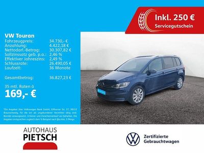 Blau Gebraucht 2024 VW Touran Goal Van / Kleinbus | 34.730 € (Fairer Preis)