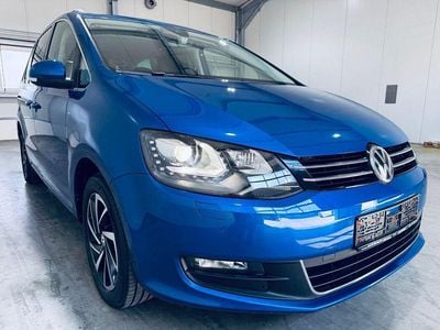 Usata VW Sharan 177 CV (130 kW) 2019 Blu Monovolume