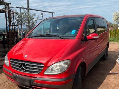 Second-hand Mercedes Viano 110 CP (80 kW) 2007 Roșu Monovolum