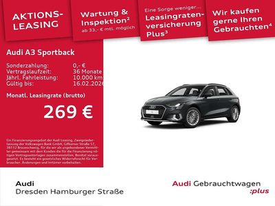 Manhattangrau metallic Gebraucht 2024 Audi A3 Advanced Plus Limousine | 28.750 € (Guter Preis)