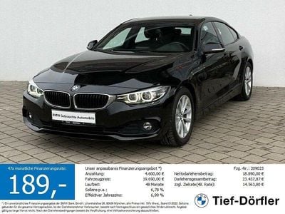 Gebraucht BMW 420 Gran Coupé Advantage 184 PS (135 kW) 2017 Schwarz Coupé