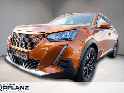 Gebraucht Peugeot e-2008 Allure 100 kW (136 PS) 2022 Orange SUV