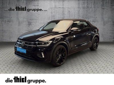 Gebraucht VW T-Roc Cabriolet R-line 150 PS (110 kW) 2022 Schwarz Cabrio