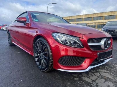Gebraucht Mercedes C300 AMG 245 PS (180 kW) 2018 Metallic hyazinthrot designo Cabrio