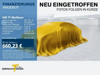 Gebraucht VW Multivan Style 150 PS (110 kW) 2023 Schwarz Van / Kleinbus
