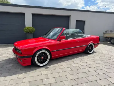 Gebraucht BMW 318 Cabriolet Performance 113 PS (83 kW) 1992 Rot Cabrio
