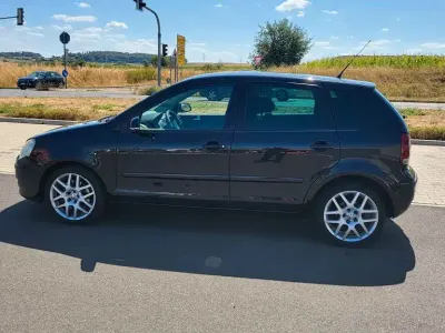 Gebraucht VW Polo Sportline 131 PS (96 kW) 2007 Schwarz Kleinwagen