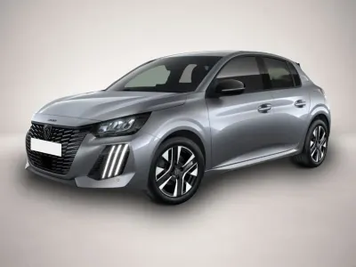 Neu Peugeot 208 Allure 101 PS (74 kW) 2025 Silber Kleinwagen