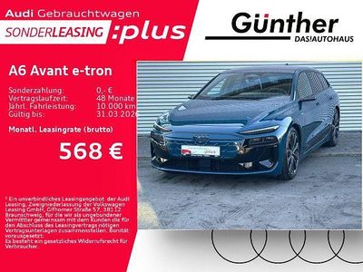 Blau Gebraucht 2024 Audi A6 e-tron S-Line Kombi | 69.000 € (Guter Preis)