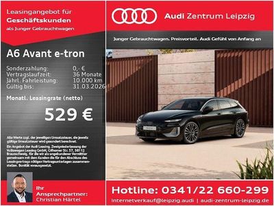 Neu Audi A6 e-tron Performance 269 kW (367 PS) 2026 Schwarz Kombi