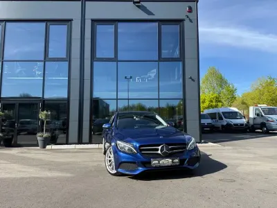Brugt Mercedes C250 204 HK (150 kW) 2018 Blå Sedan