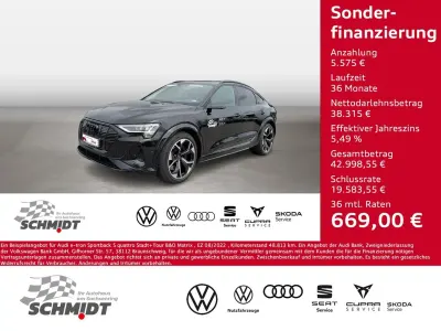 Gebraucht Audi e-tron Sportback Sport 369 kW (503 PS) 2022 Schwarz SUV