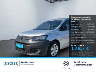 Gebraucht VW Caddy Basis 114 PS (83 kW) 2022 Silber Van / Kleinbus