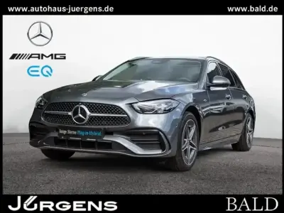 Gebraucht Mercedes C300e AMG 204 PS (150 kW) 2025 Grau metalliclack selenitgrau Kombi