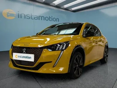 Gebraucht Peugeot e-208 100 kW (136 PS) 2023 Gelb Kleinwagen