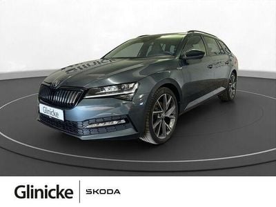 Gebraucht Skoda Superb SportLine 218 PS (160 kW) 2021 Grau Kombi
