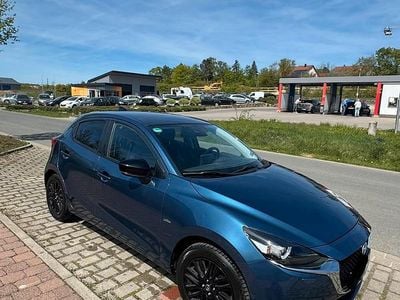 Second-hand Mazda 2 Homura-Line 90 CP (66 kW) 2022 Albastru Hatchback