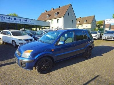 Second-hand Ford Fusion Style 80 CP (58 kW) 2008 Albastru Hatchback